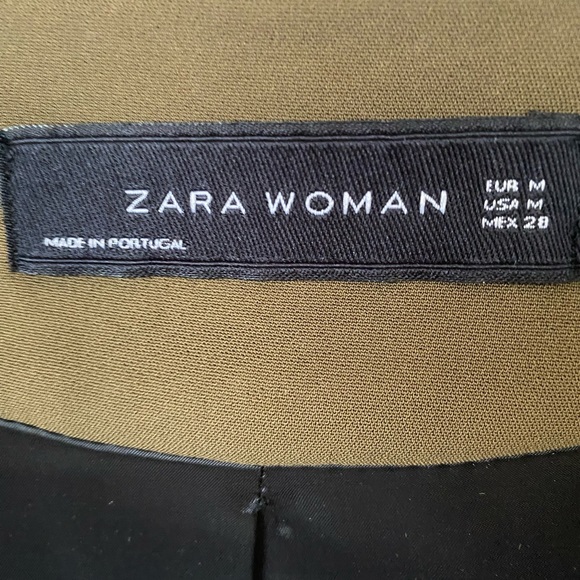 ZARA BROWN JACKET MEDIUM - Picture 3 of 4